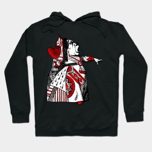 The Queen Of Hearts - Red Hoodie